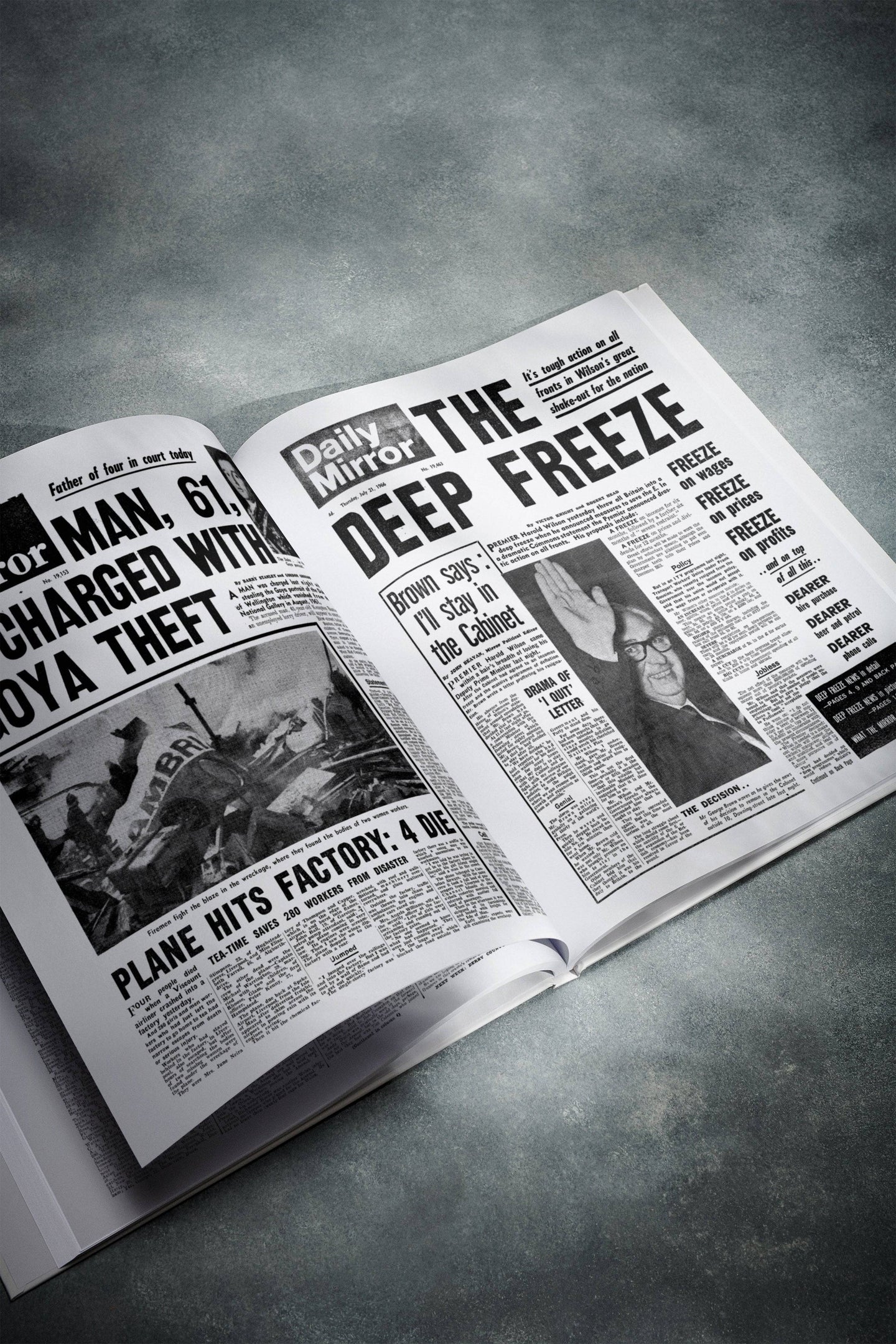 80th Milestone Birthday Newspaper Book