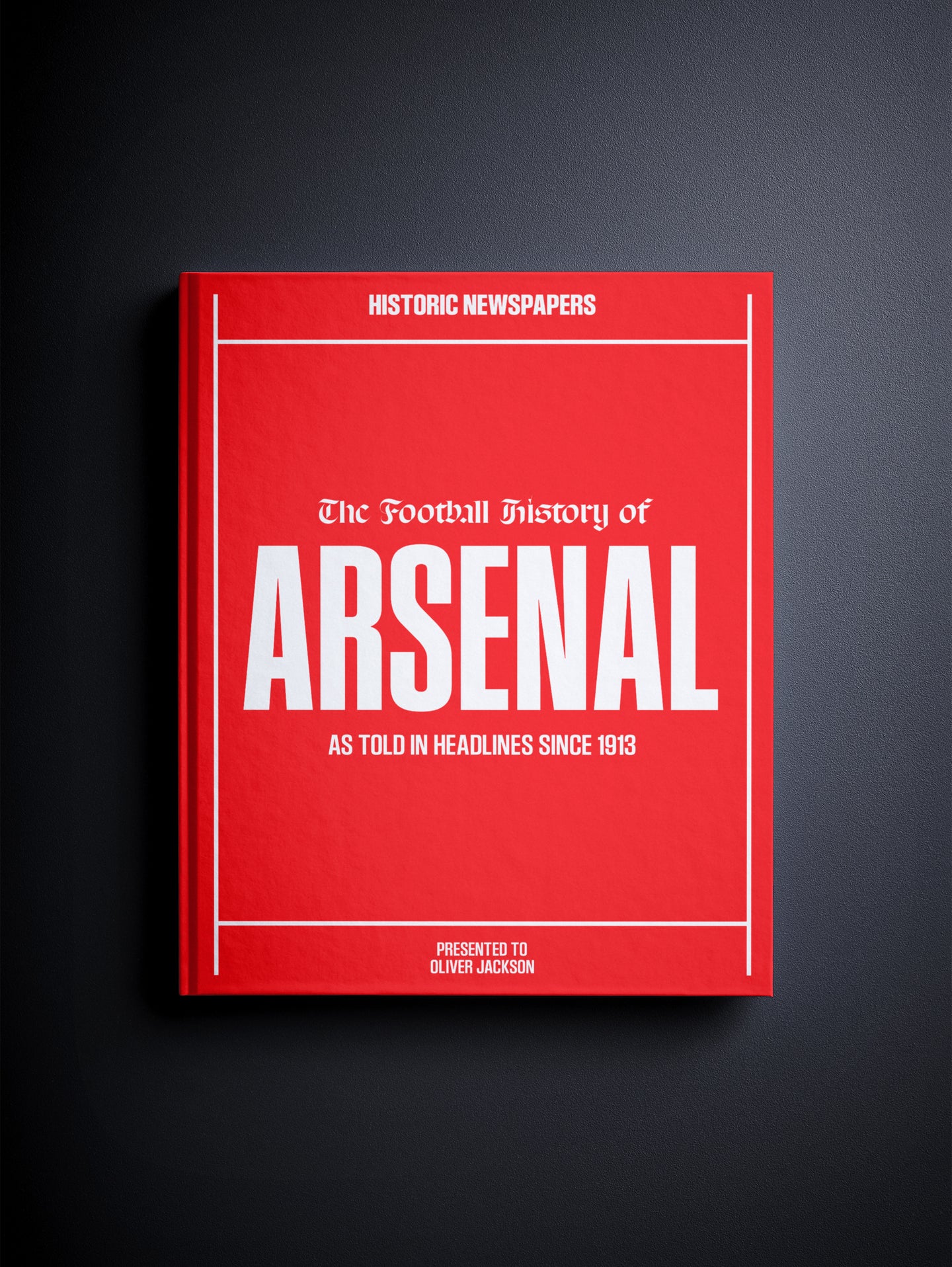 The Football History of Arsenal Book