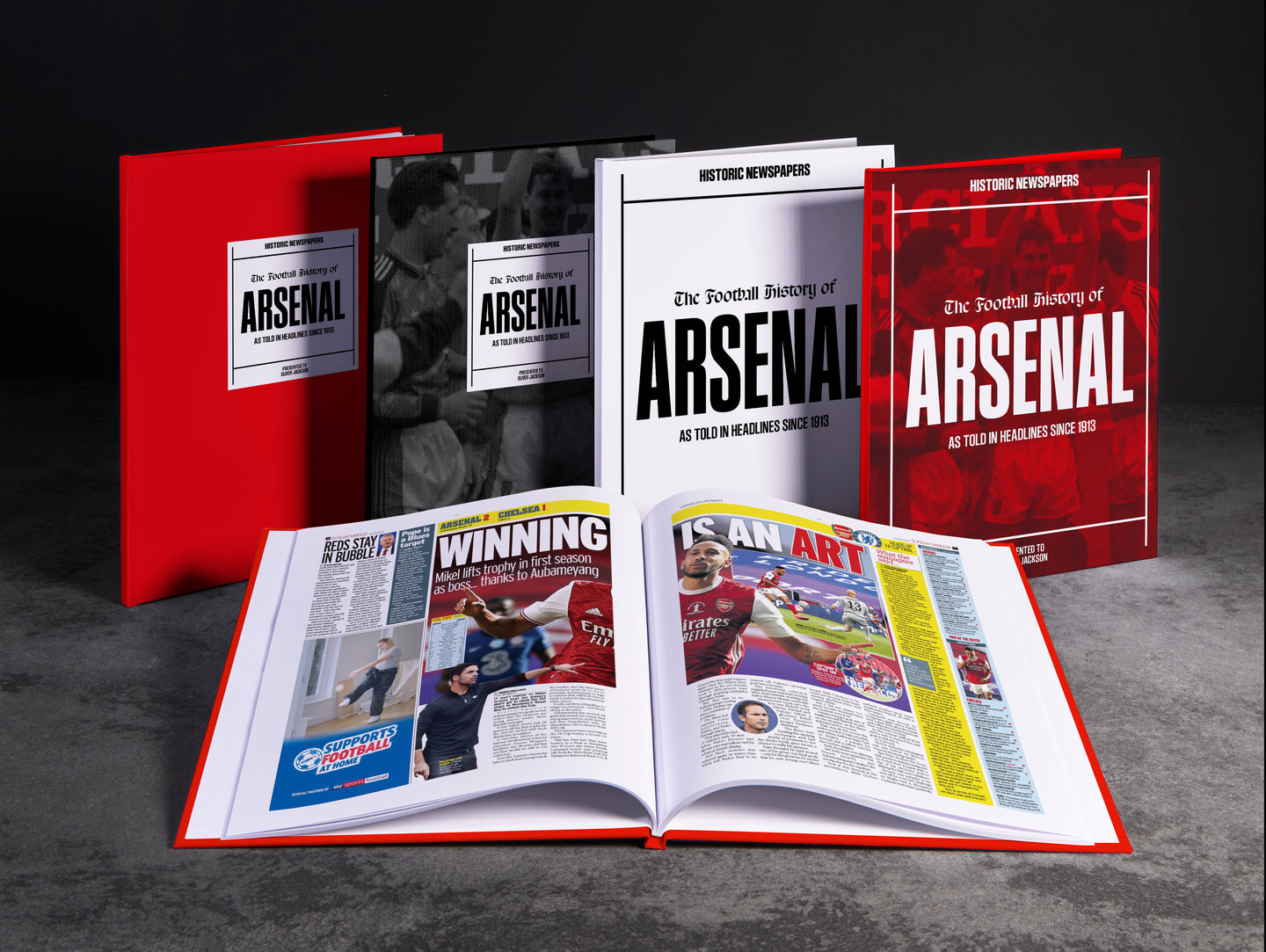 The Football History of Arsenal Book