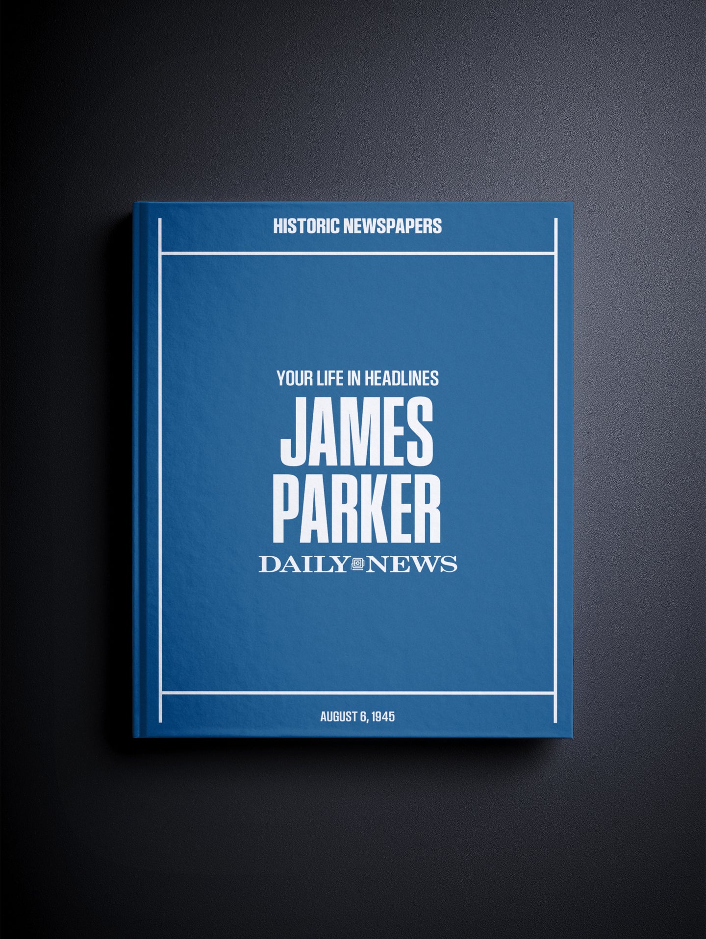 Personalised Birthday Newspaper Book New York Daily News Edition