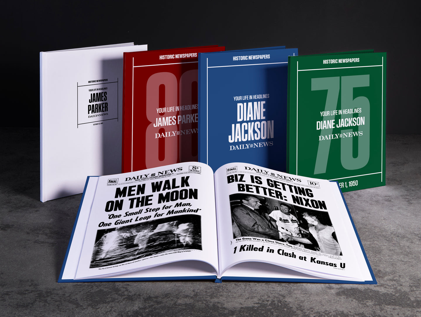 Personalised Birthday Newspaper Book New York Daily News Edition