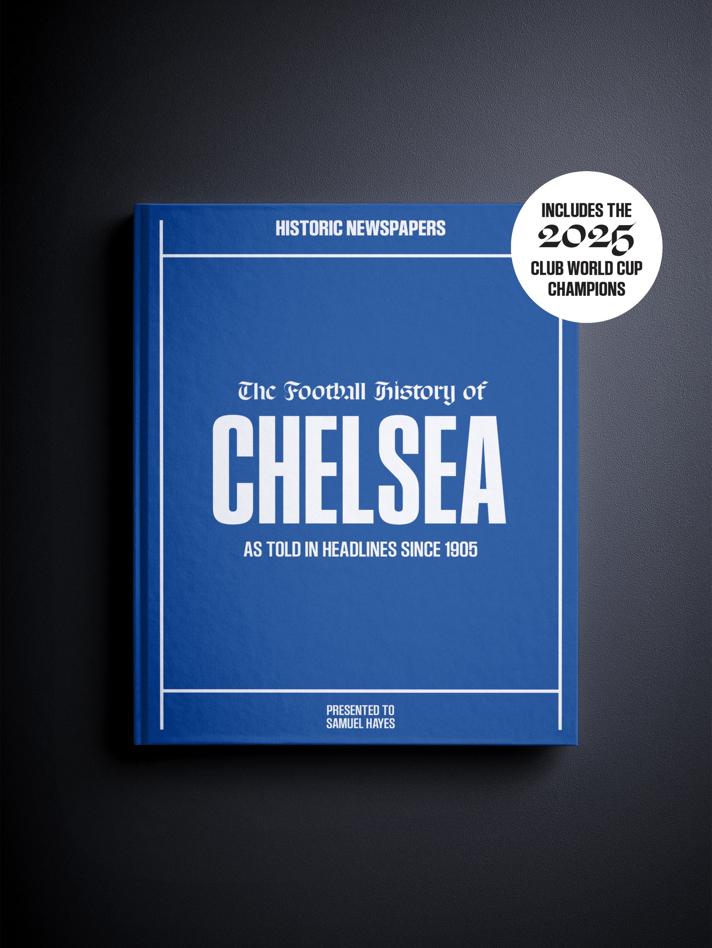 The Football History of Chelsea Book