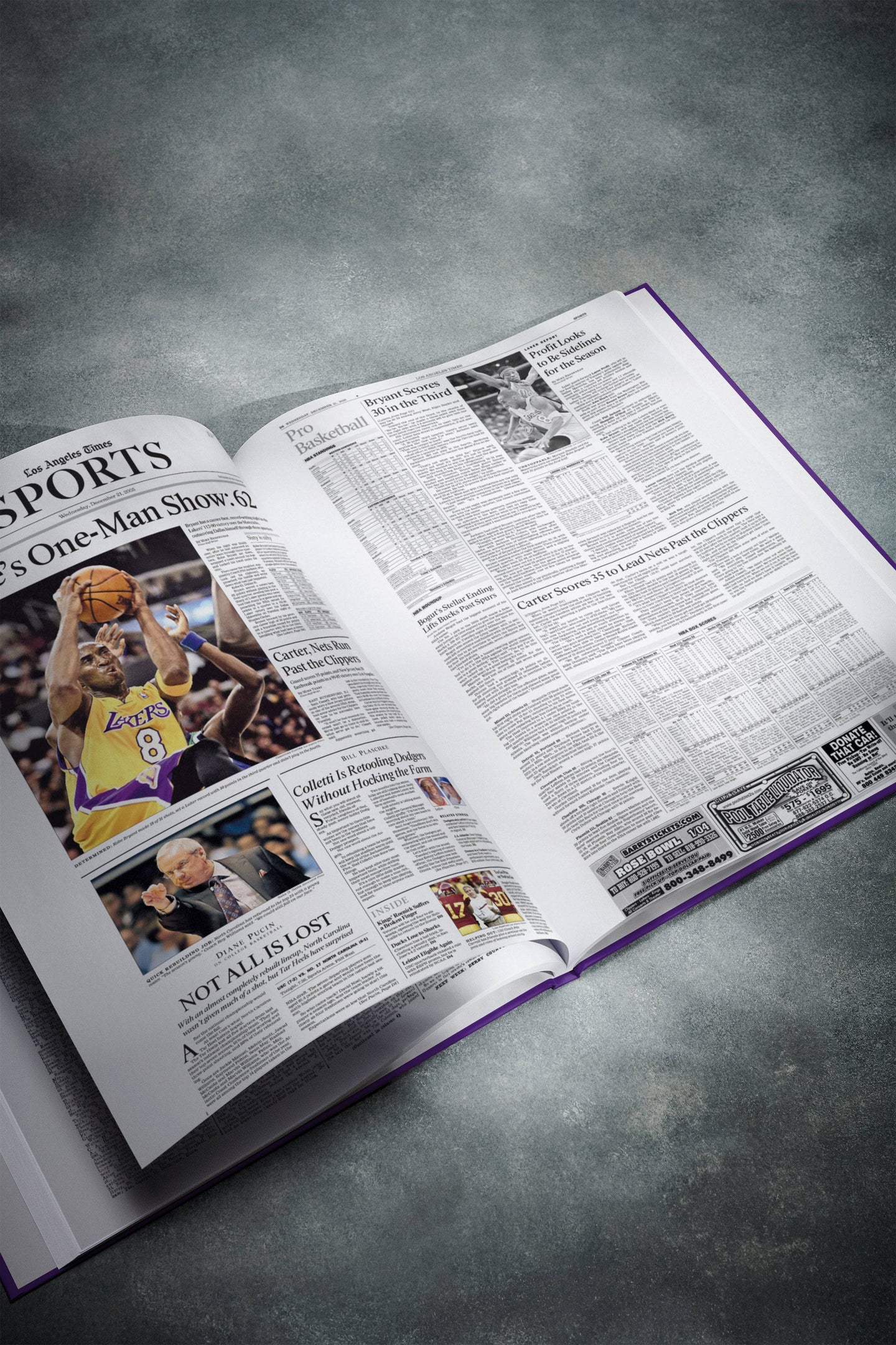 A Tribute to Kobe Bryant Los Angeles Times Edition