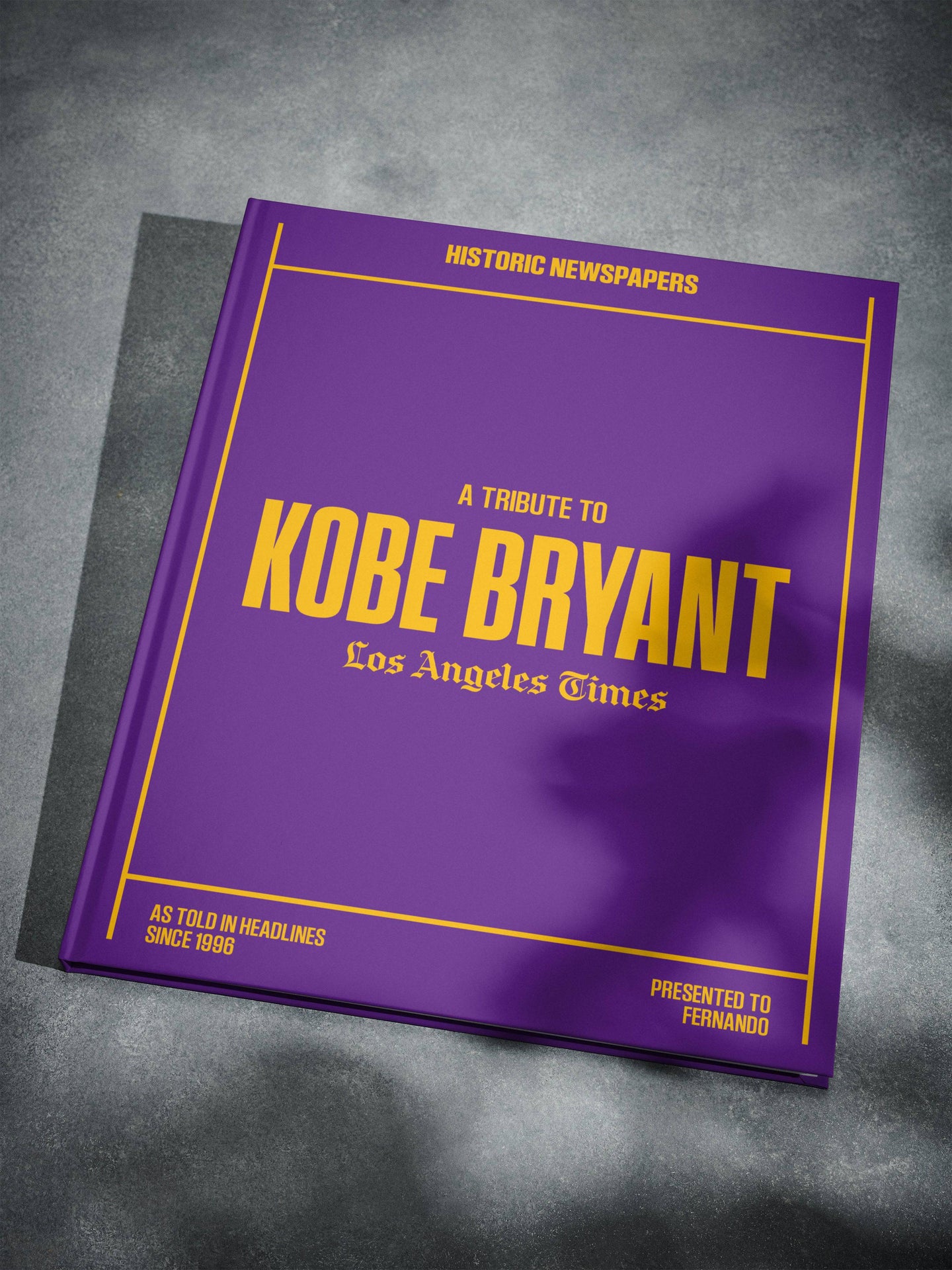 A Tribute to Kobe Bryant Los Angeles Times Edition