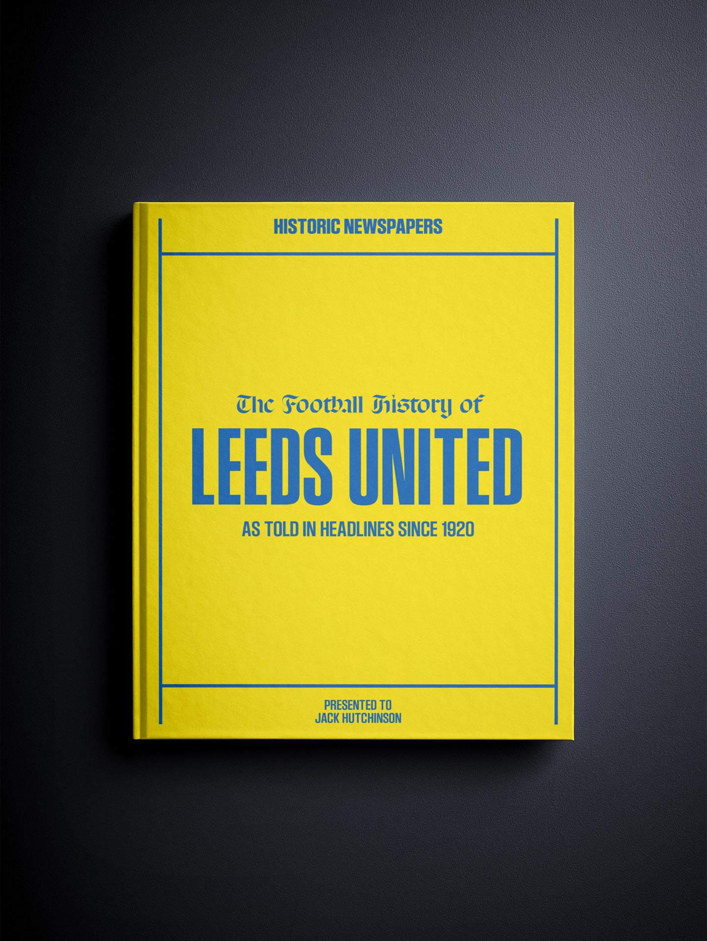 The Soccer History of Leeds United Book