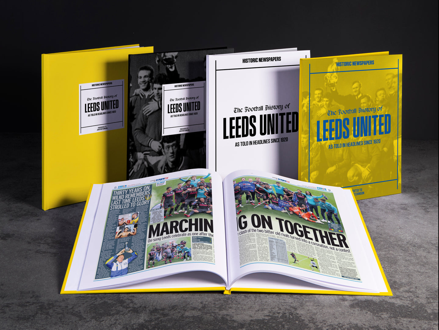 The Soccer History of Leeds United Book