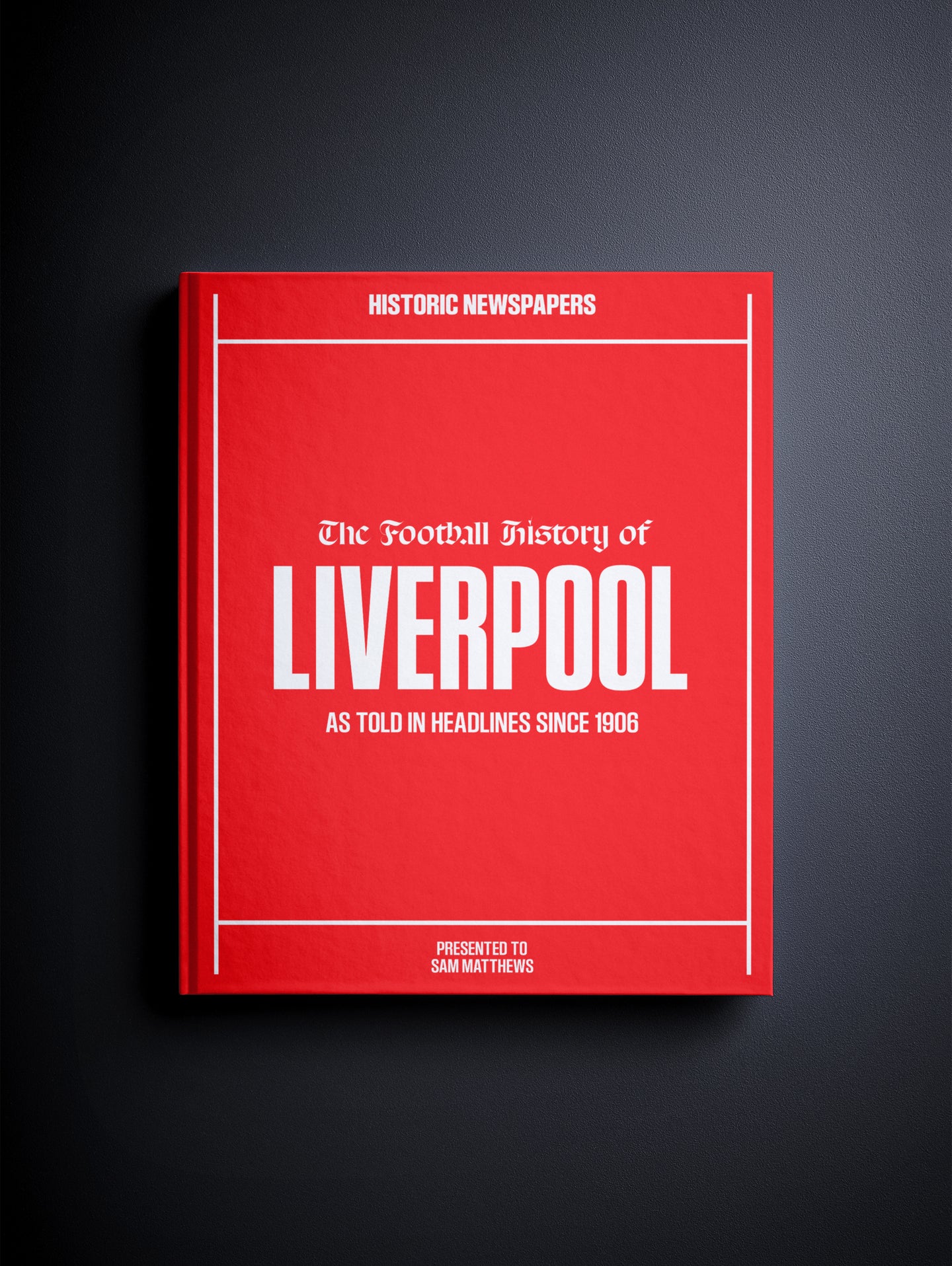 The Soccer History of Liverpool Book