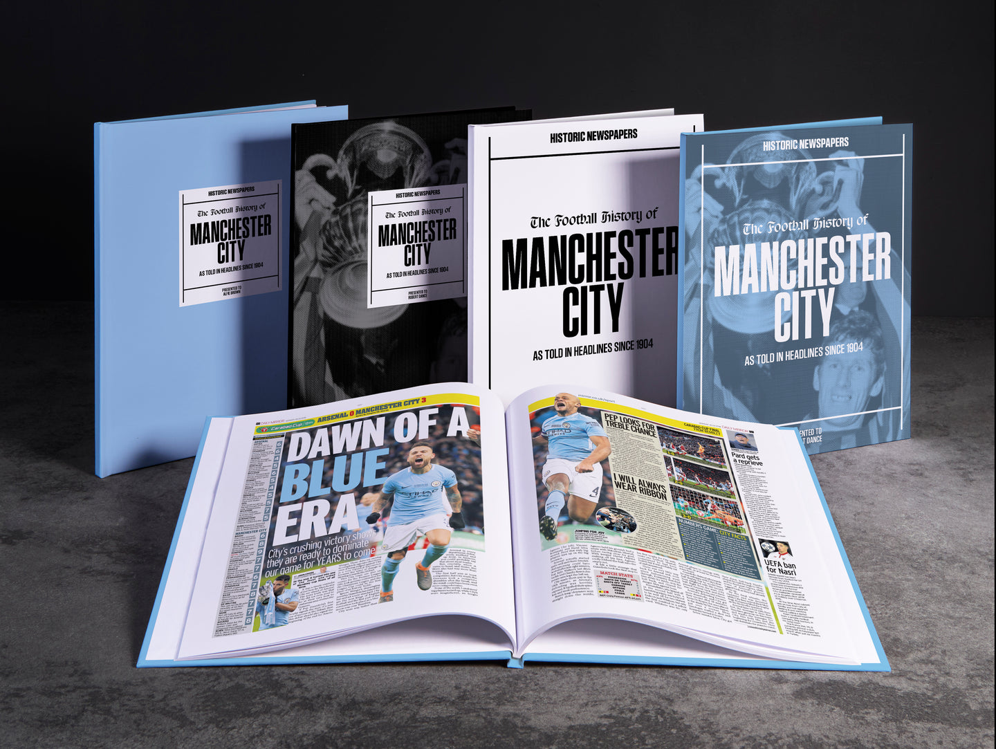 The Football History of Manchester City Book