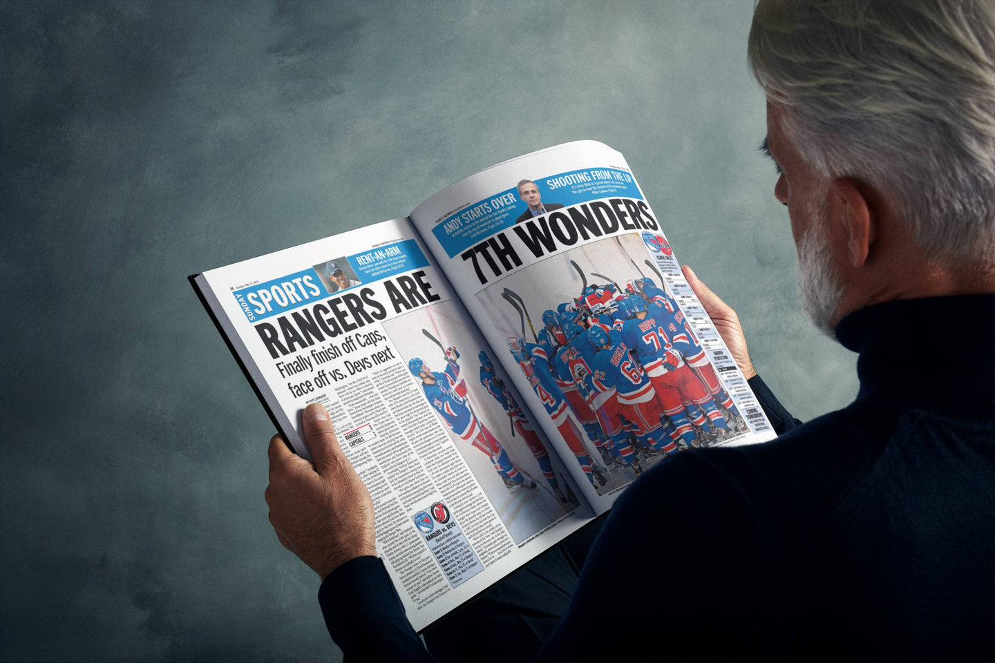 The Hockey History of New York Rangers Daily News Edition