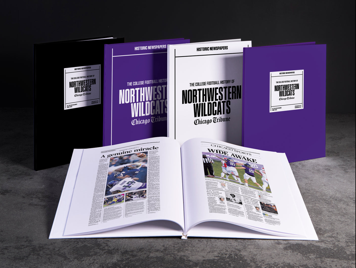 The College Football History of Northwestern Wildcats Chicago Tribune Edition