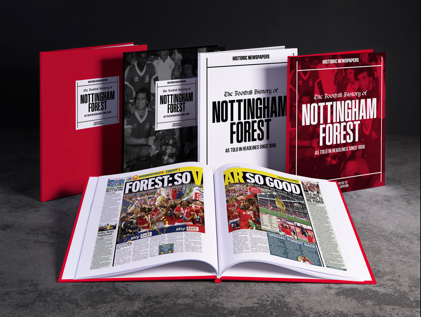 The Football History of Nottingham Forest Book